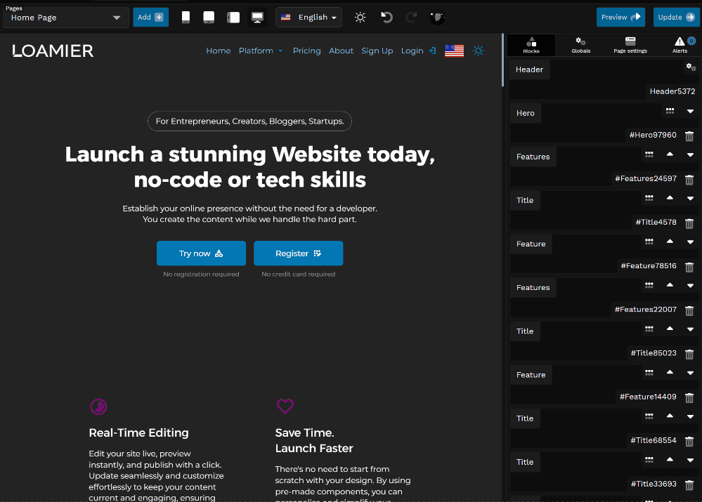 Editor demo